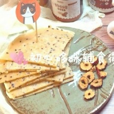 宝宝辅食：芝麻核桃饼