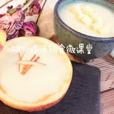 宝宝辅食：山药小米苹果糊