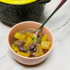 大米黑米山芋粥