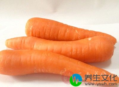 胡萝卜虽然被称为“维生素A的宝库”