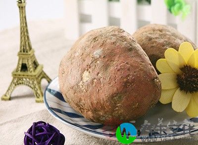 红薯中含有一种抗癌物质，能够有效的防治结肠癌和乳腺癌