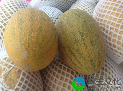 哈密瓜中含有丰富的抗氧化剂