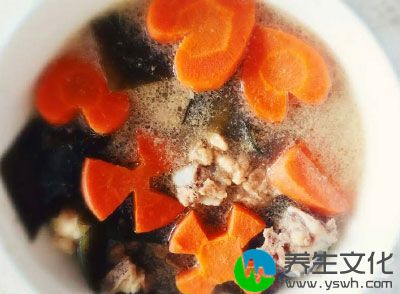 海带排骨汤的营养成分跟海带排骨汤的功效有着直接的关系