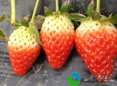 草莓200g，低筋面粉240g，奶粉2大匙，B.细砂糖25g