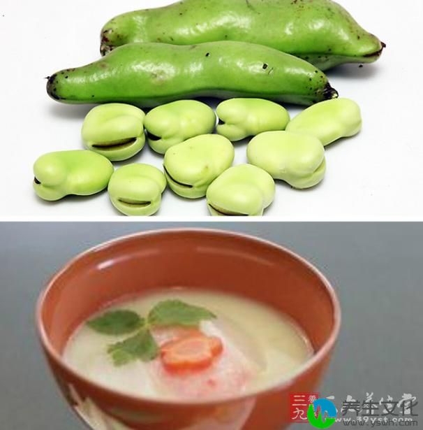蚕豆酸菜面疙瘩汤