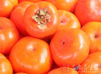 柿子堪称预防秋季疾病的高手
