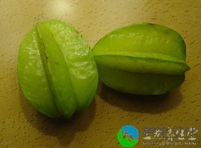杨桃里面含有特别多的果酸