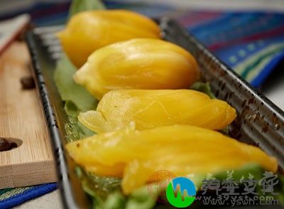菠萝蜜果肉含有糖分脂肪蛋白质