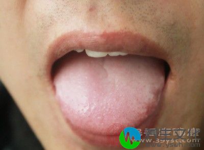 胃病初期，舌苔黄，口有以为;时间久了，舌苔变白