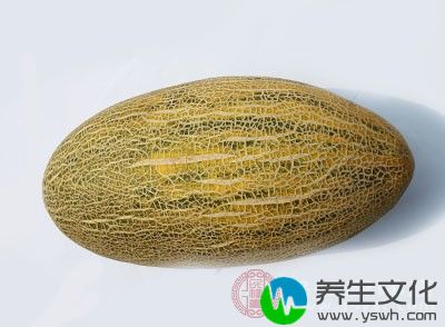哈密瓜中含有丰富的抗氧化物质