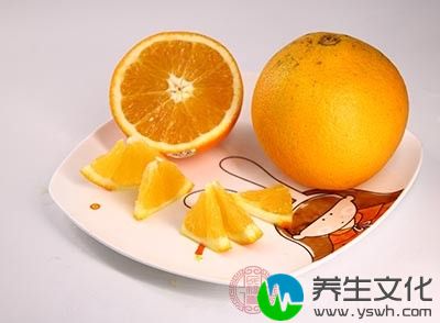 橙子含有大量的维生素C和胡萝卜素