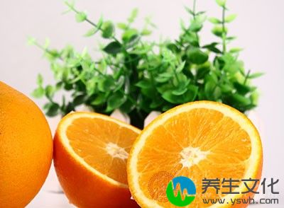 橙子所含纤维素和果胶物质，可促进肠道蠕动