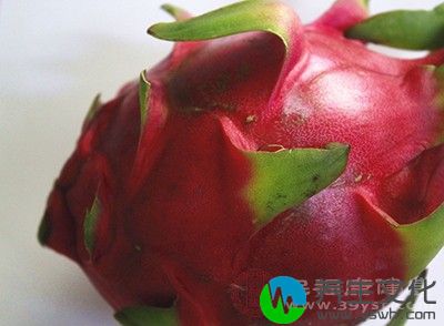 红心火龙果具有排毒养颜的功效