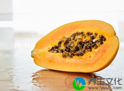 木瓜中的木瓜酶还可以促进乳腺的发育