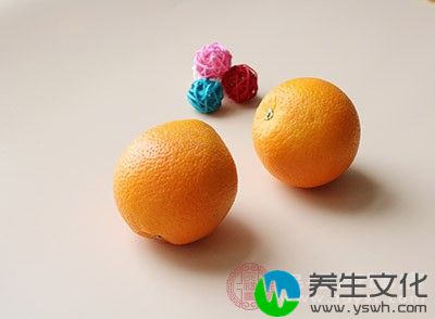 橙子中含大量维生素C