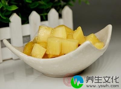 芒果中含有的膳食纤维有助清除消化道内的废物和毒物