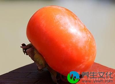 经常吃柿子还具有很好的祛痰和镇咳效果