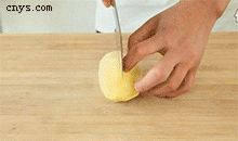 【地三鲜】切土豆方法