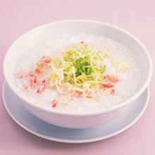 菠菜虾米粥