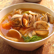 玉米须蛤蜊汤