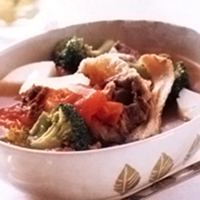 黄芪牛肉蔬菜汤